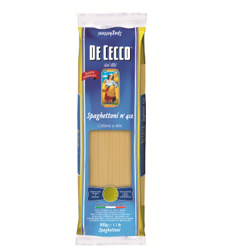 SPAGHETTONI DE CECCO 412 KG 0,500 CF24