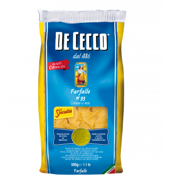 FARFALLE DE CECCO 93 KG 0,500 CF 24