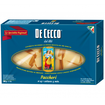 PACCHERI DE CECCO 125 KG0,500 CF12