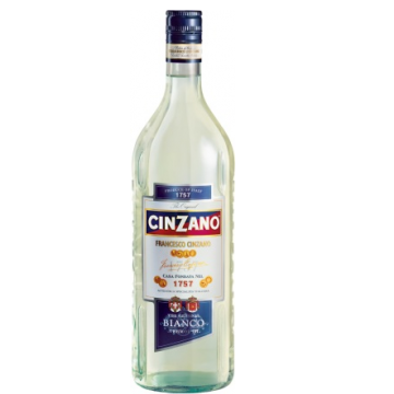 VERMOUTH BIANCO CINZANO LT1 BT1