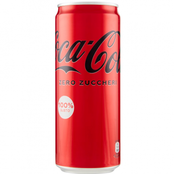 COCA COLA ZERO LATTINE CL33 LT24