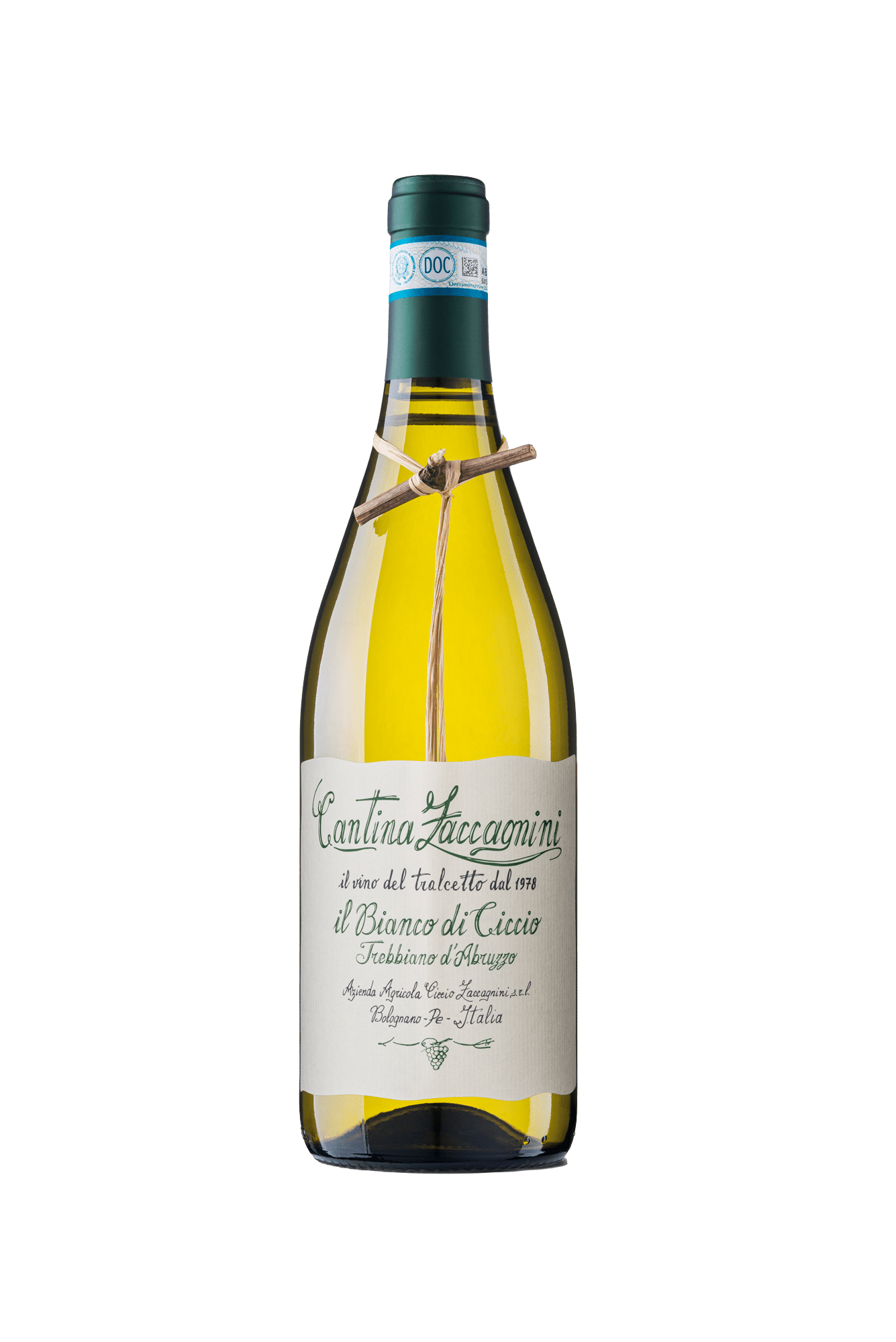 TREBBIANO DOC IL TRALCETTO- ZACCAGNINI CL75 BT6