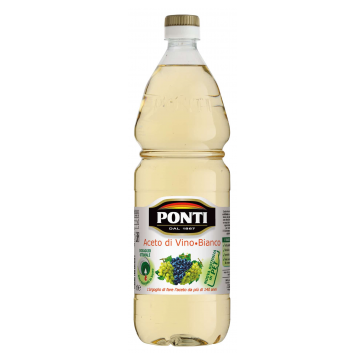 ACETO DI VINO BIANCO PONTI PET LT1 BT12