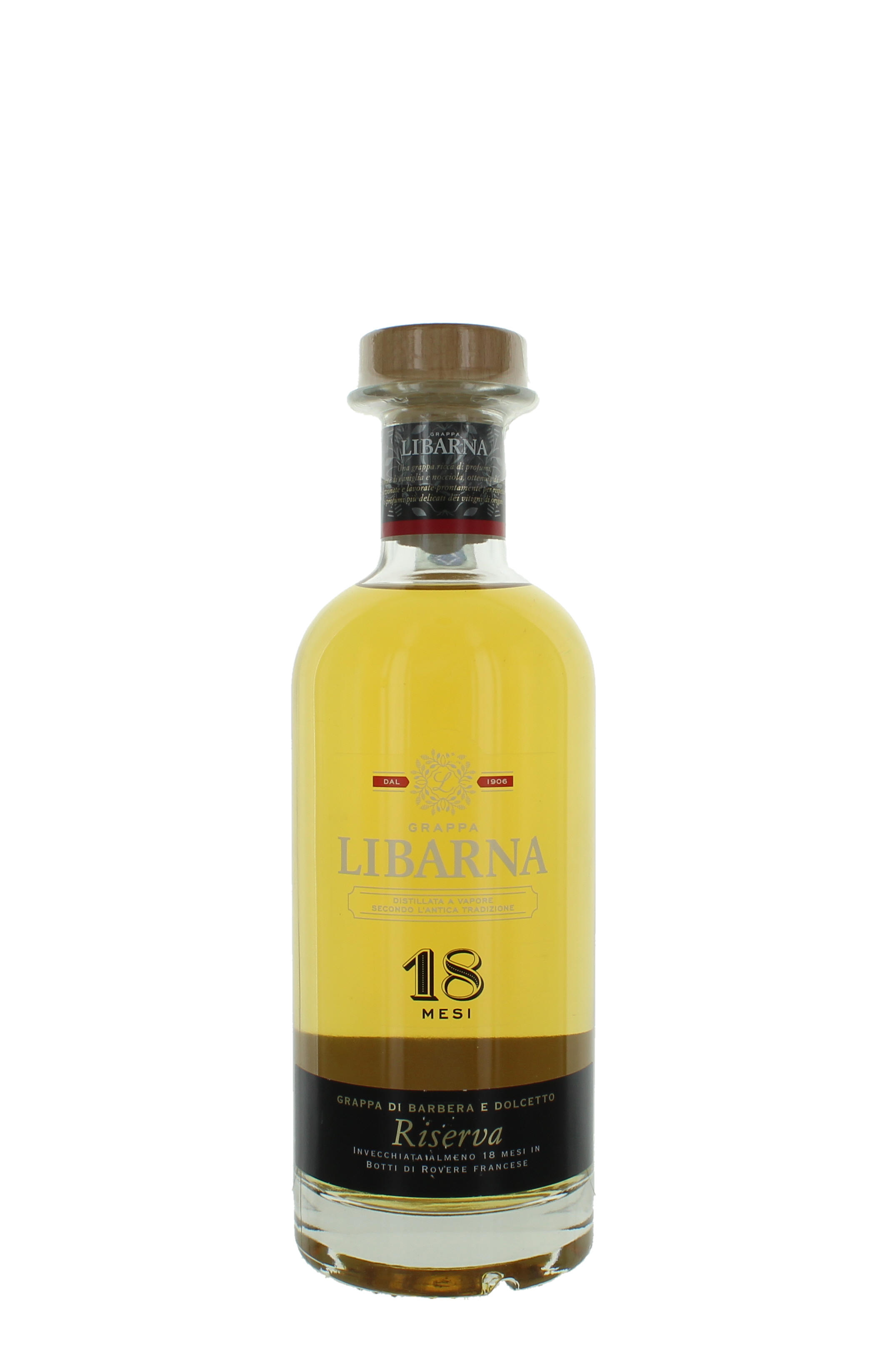 GRAPPA DI BARBERA E DOLCETTO LIBARNA 42° CL70 BT1