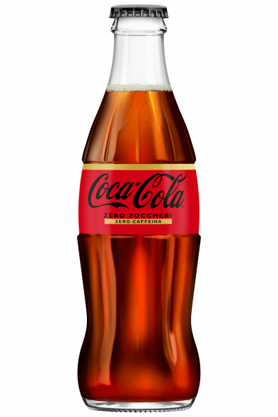 COCA COLA VETRO ZERO SENZA CAFFEINA CL33 BT24