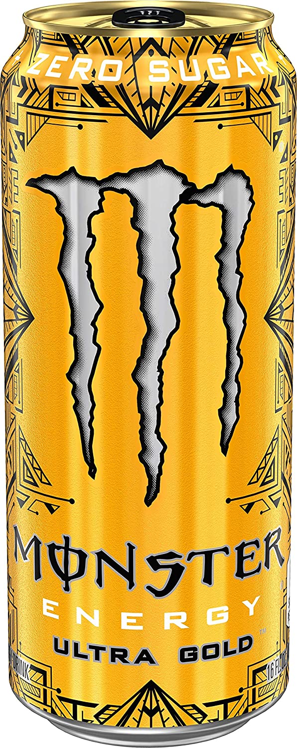 MONSTER ENERGY ULTRA GOLD PINEAPPLE CL50x24