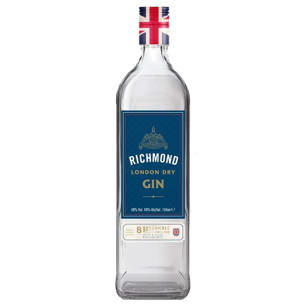 GIN RICHMOND  LONDON DRY CL70 BT1