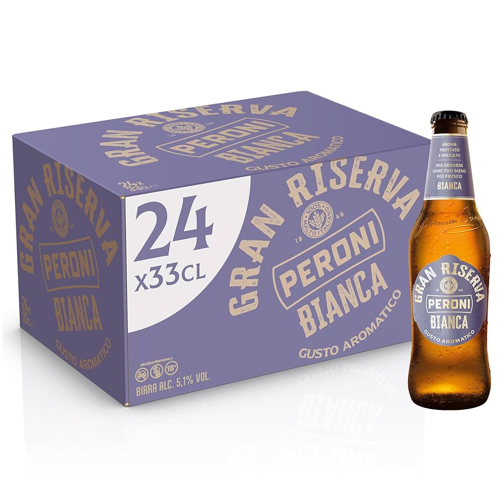 BIRRA PERONI GRAN RISERVA BIANCA CL33 BT24